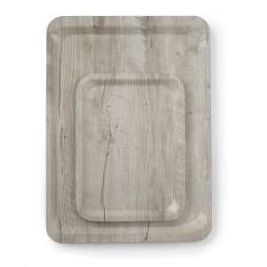 Dienblad van melamine met hout bedrukking