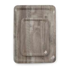 Dienblad van melamine met hout bedrukking