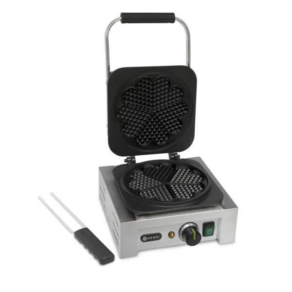 Wafelmaker 'Hart' - 230V / 2200W - 320x437x(H)251mm