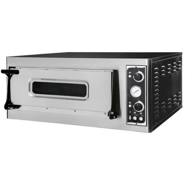 HENDI Pizza oven BASIC 4, Enkele ovenkamer, kopen of bestellen in een verkooppunt & webshop met de beste prijs-kwaliteit voor horeca materiaal