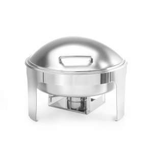 Chafing dish rond satin finish