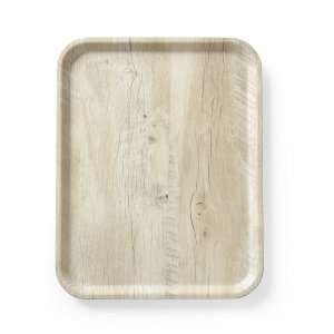 Dienblad van melamine met hout bedrukking