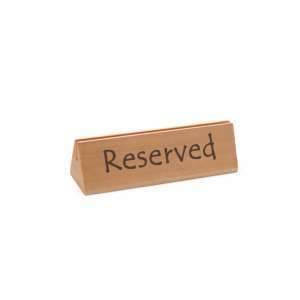 Tafelstandaard reserved