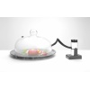 Glazen stolp met ventilatieopening, HENDI, Serveerstolp, ⌀260x(H)174mm - Afbeelding 4
