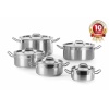 Kookpan laag - met deksel, HENDI, Profi Line, 12L, ø320x(H)150mm - Afbeelding 3
