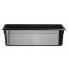Container GN 1/1 zwart polycarbonaat, HENDI, Profi Line, GN 1/1, 9L, Zwart, 530x325x(H)65mm - Afbeelding 5