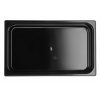 Container GN 1/1 zwart polycarbonaat, HENDI, Profi Line, GN 1/1, 9L, Zwart, 530x325x(H)65mm - Afbeelding 6
