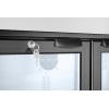 Backbar koelkast met dubbele deur, Arktic, 180L, Zwart, 220-240V/160W, 900x540x(H)890mm - Afbeelding 5