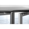 Backbar koelkast met dubbele deur, Arktic, 180L, Zwart, 220-240V/160W, 900x540x(H)890mm - Afbeelding 6