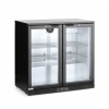 Backbar koelkast met dubbele deur, Arktic, 180L, Zwart, 220-240V/160W, 900x540x(H)890mm - Afbeelding 3