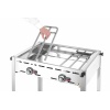 Green Fire met 2 branders, HENDI, Profi Line, 2 roestvast stalen Gastronorm 1/1 roosters, 11,6kW, 740x612x(H)825mm - Afbeelding 8