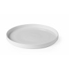 Bord met hoge rand Oslo, HENDI, Oslo, Wit, ⌀280x(H)28mm