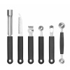 Decoratieset - 6 delig, HENDI, Zwart, 280x100x(H)50mm