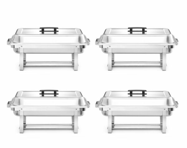 HENDI Chafing Dish set van 4 GN 1/1 | Horecakeuken
