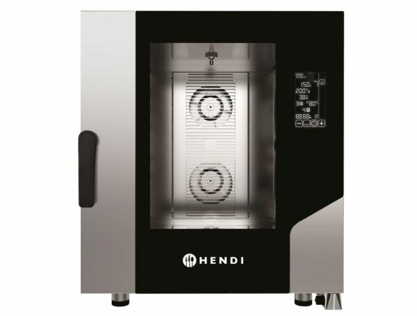 Hetelucht stoomoven Contact 7x GN 1/1, HENDI, 400V/10400W, 730x849x(H)850mm