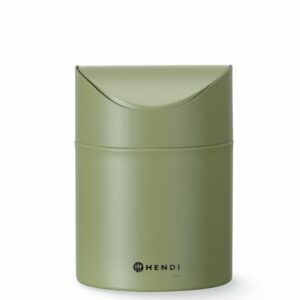 Tafelformaat prullenbak met schommeldeksel - Hendi