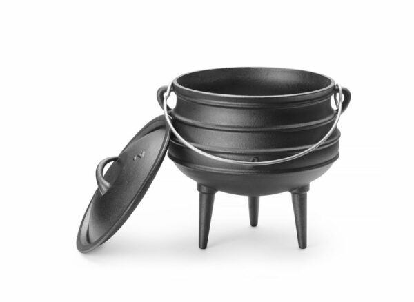 Gietijzeren pan, HENDI, Zwart, ⌀245x(H)280mm - Afbeelding 4