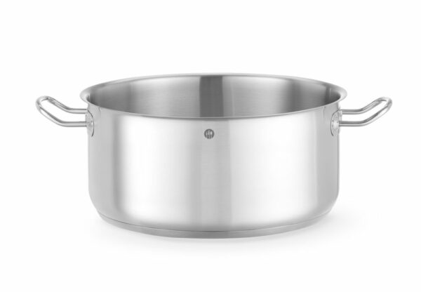 Kookpan laag - zonder deksel, HENDI, Kitchen Line, 12L, ø320x(H)150mm