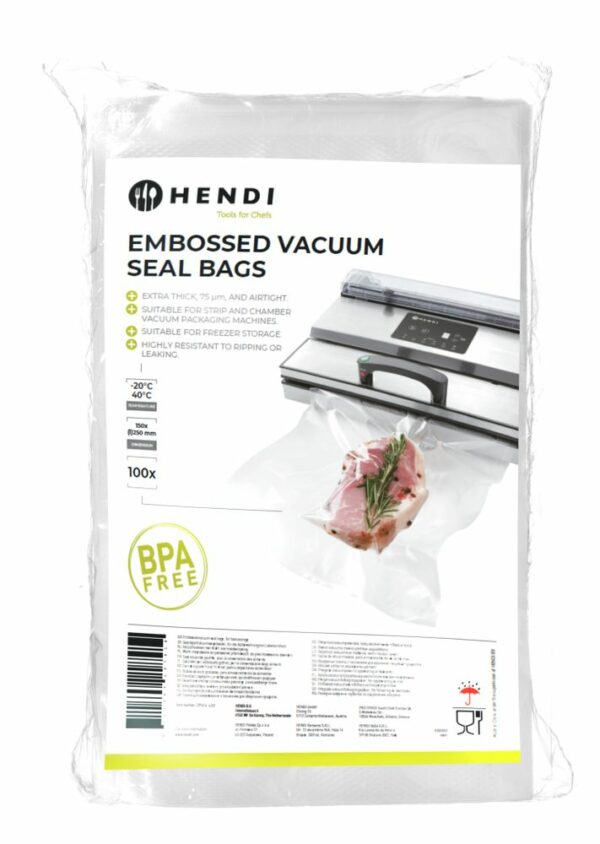 Vacuümverpakkingszakken met reliëf - Hendi