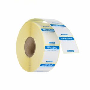 Voedselveiligheid dagstickers, herbruikbaar - Hendi