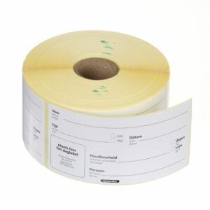 Herbruikbare sticker voor voedselveiligheid, “TE GEBRUIKEN TOT” - Hendi