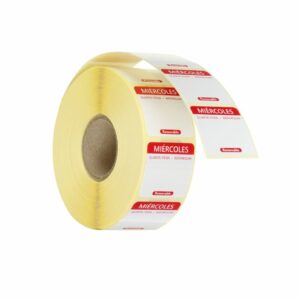 Voedselveiligheid dagstickers, herbruikbaar - Hendi