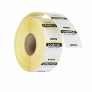 Voedselveiligheid dagstickers, herbruikbaar - Hendi